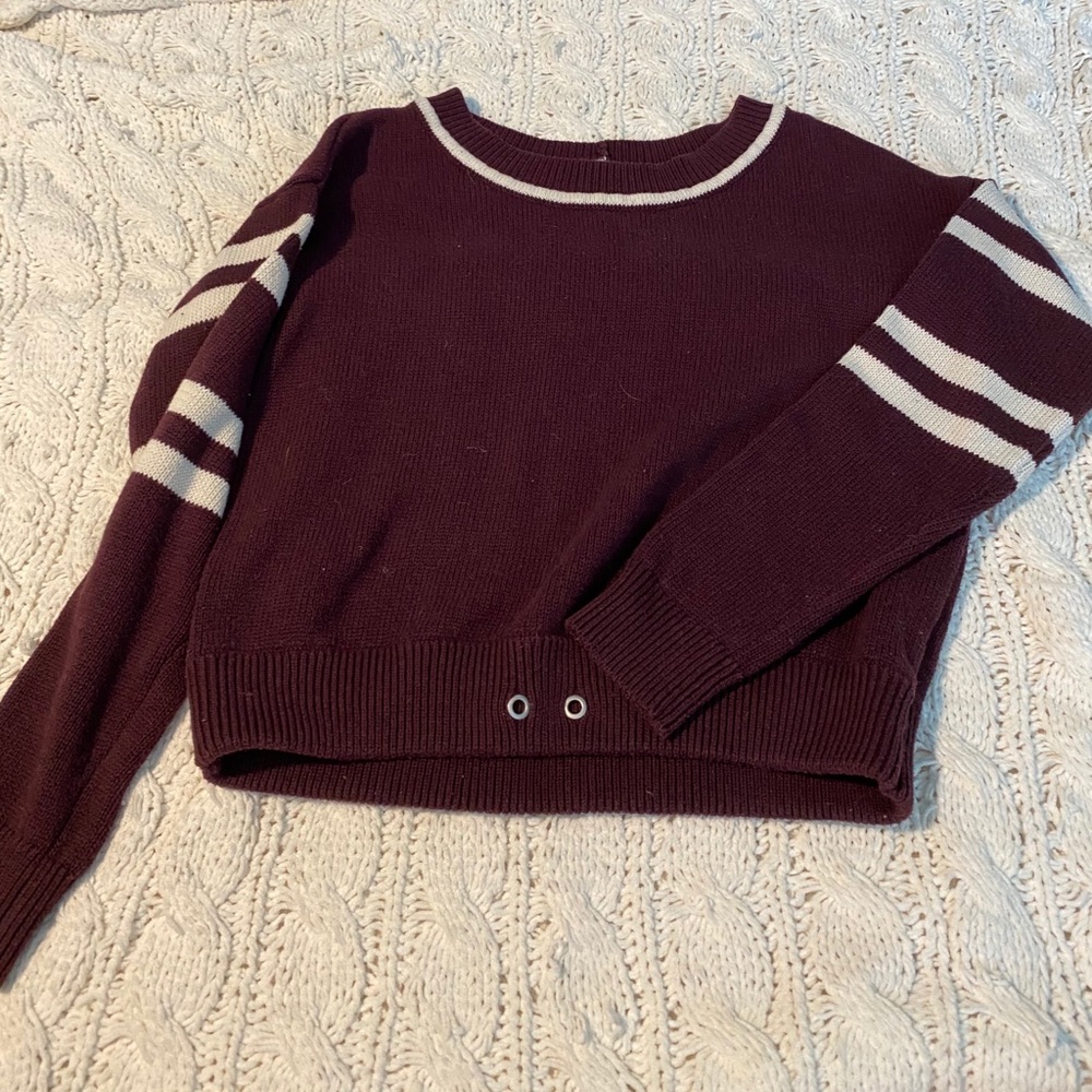 aerie crop sweater